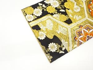 亀甲に華文・菊・荒波模様織出し袋帯 | 宗 sou::お茶道具・着物のお店